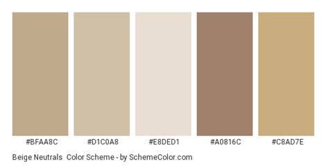 Beige Neutrals Color Scheme » Beige » SchemeColor.com