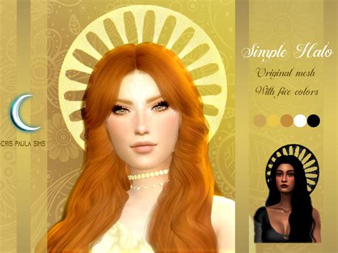 A Simple Halo [#ts4_adult_acc] Sims 4 Mods Clothes, Sims 4 Clothing, Sims Mods, Fire Emblem ...