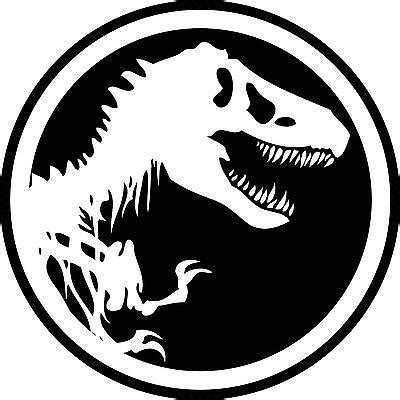 JURASSIC PARK Decal T-REX DINOSAUR TYRANNOSAUR Sticker | eBay