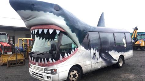 World Famous 'Shark Bus' For Sale — The Daily Jaws