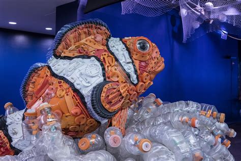 Photos: Shedd Debuts Giant Sea Life Sculptures Made From Ocean Trash ...