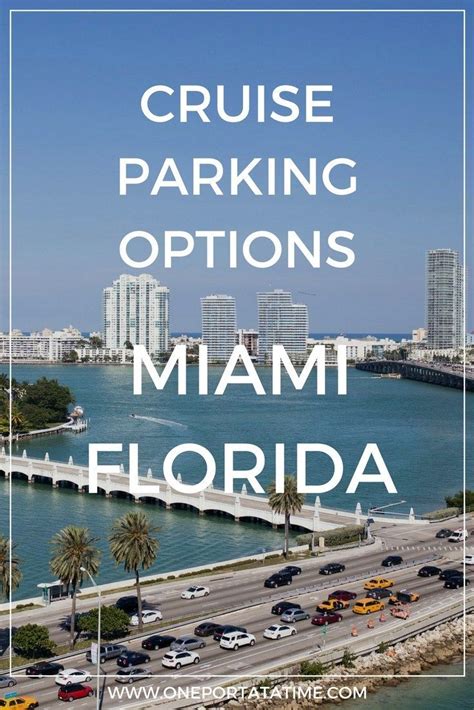 Miami Cruise Parking | Cruise, Cruise port, Miami