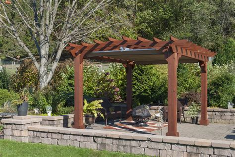 EZShade Canopy for 10x12 Wood Pergola - YardCraft