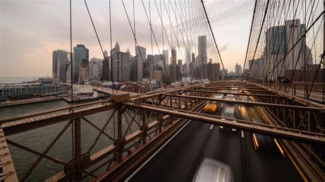 View from the Brooklyn Bridge - backiee