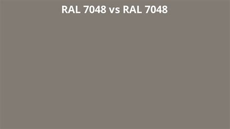 RAL 7048 vs 7048 | RAL colour chart UK