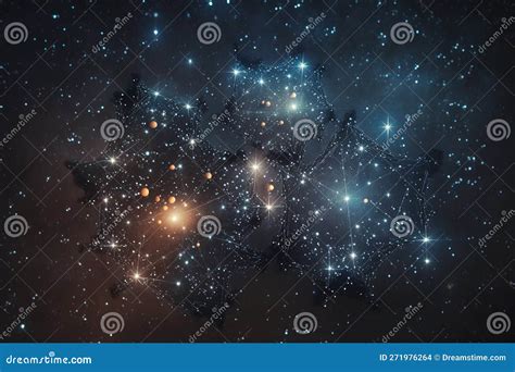 The Deep Firmament Full of Stars, Astronomical Background. Ai Generated Stock Illustration ...