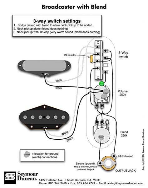 Telecaster Wiring Diagram 3 Way Switch