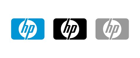 hp logo vector, hp icon free vector 20336117 Vector Art at Vecteezy