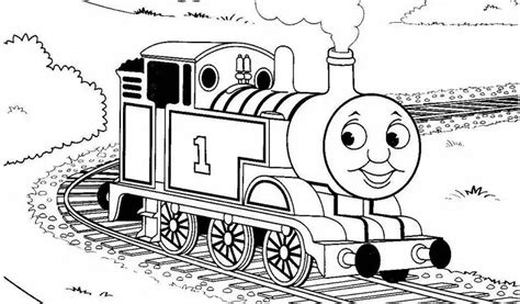 Thomas The Train Coloring Pages