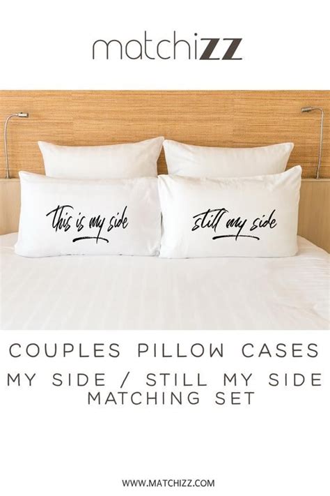 COUPLES PILLOW CASES His Her Pillowcases Gift Couple Matching | Etsy | Couple pillow, Pillows ...