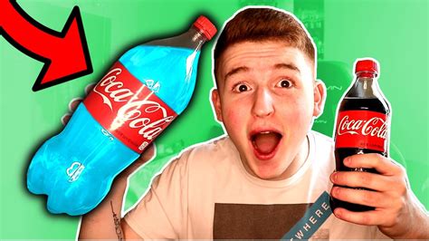 $1 COCA COLA VS $240 INSANE *BLUE* COCA COLA!! - YouTube