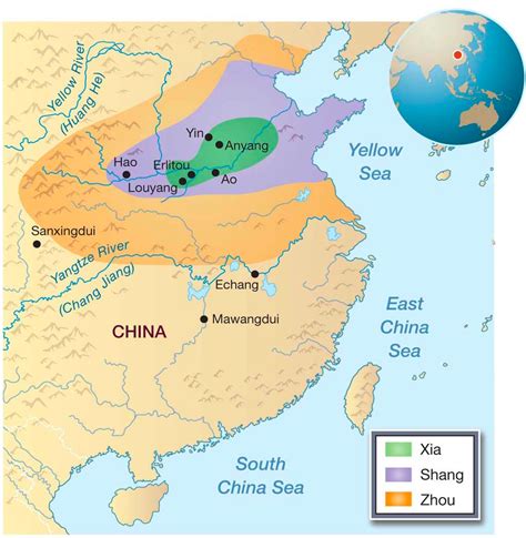 Ancient China Empire Map