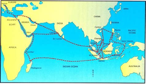 Ancient main spice trade routes | Download Scientific Diagram