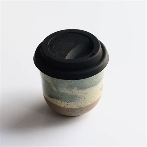 Ceramic Travel Mug – Porcelain and Stone