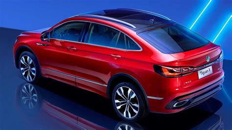 VW Tiguan X Unveiled As Coupe-SUV But It's Only For China