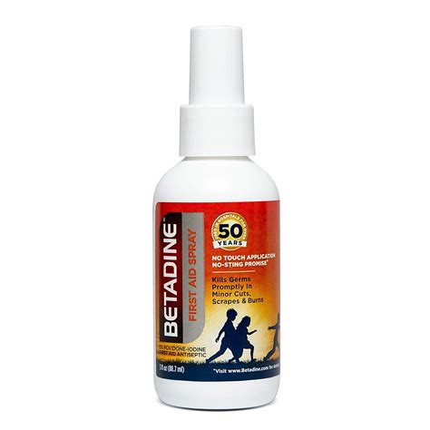 Betadine Antiseptic Spray, 3 oz - Riteway Medical Supplies