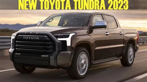 New Toyota Tundra 2023