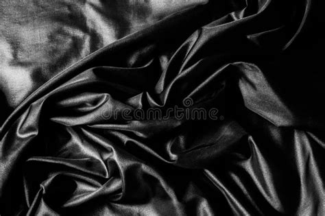 Texture, Background, Pattern. Black Silk Fabric Stock Photo - Image of abstract, rich: 104587144