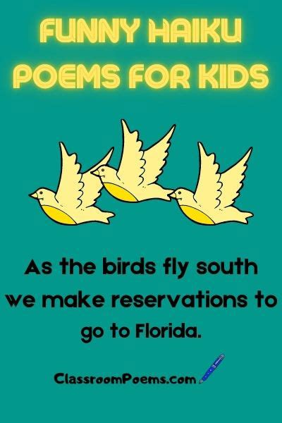 Funny Haiku Poems