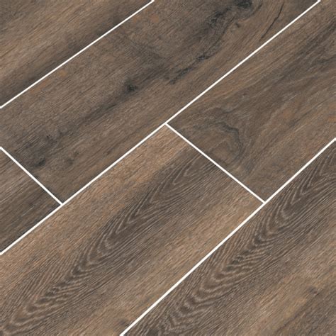 Antoni Nero 6X36 Matte Wood Look Porcelain Tile - Floor Tiles USA