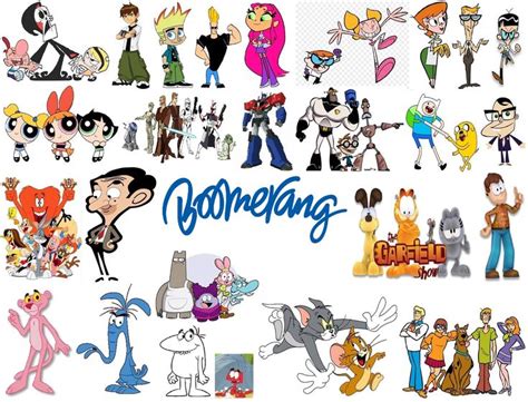 The Boomerang Nostalgia Characters | Boomerang cartoon network, Animated cartoons, Boomerang