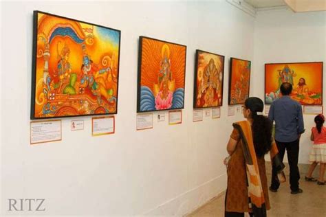 The 'Chuvar Chitra Kala' or Kerala Mural Paintings on Mahabharatam now in Chennai | RITZ