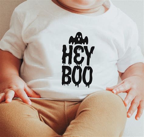 Hey Boo SVG Boo svg Hey Boo svg Halloween shirt svg Spooky | Etsy