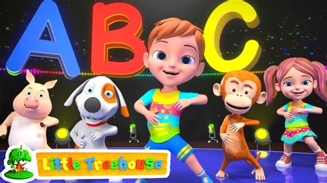 ABC Hip Hop Song | Music for Kids | Kindergarten Songs for Children | Cartoons by Little Treehouse