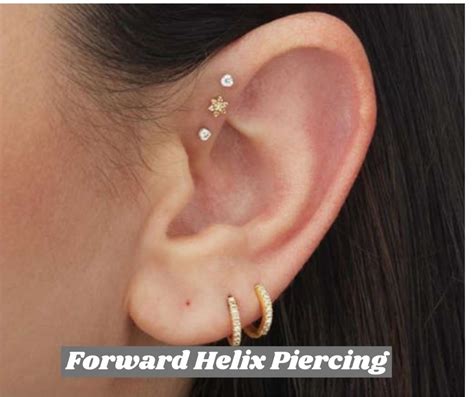 Forward Helix Piercing - Pain, Side Effect, Healing Time, Cost & Aftercare