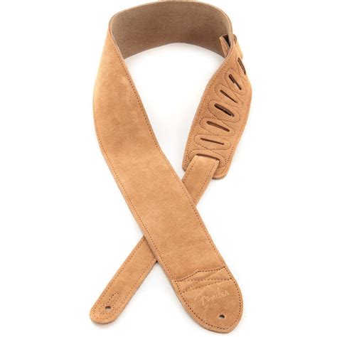 Fender Suede Leather Gtr Strap – Motor City Guitar