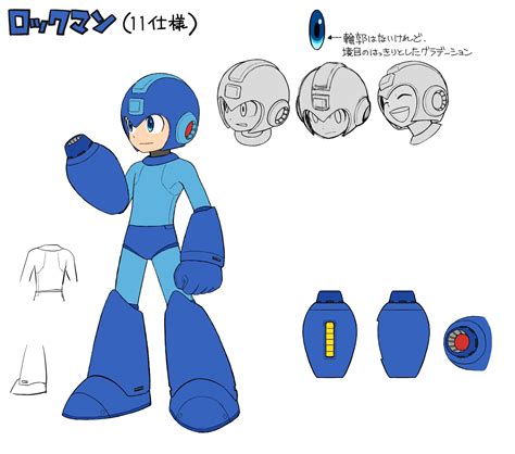 Mega Man 11 Character Art (via the Mega Man twitter) : r/Megaman