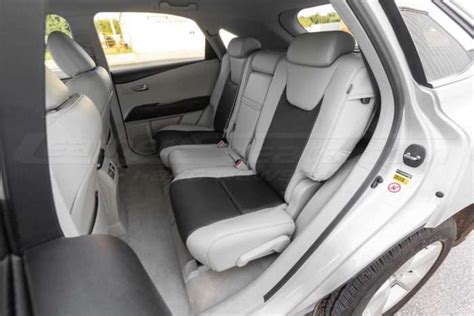 Lexus RX350 Leather Kit | Frost / Black - LeatherSeats.com