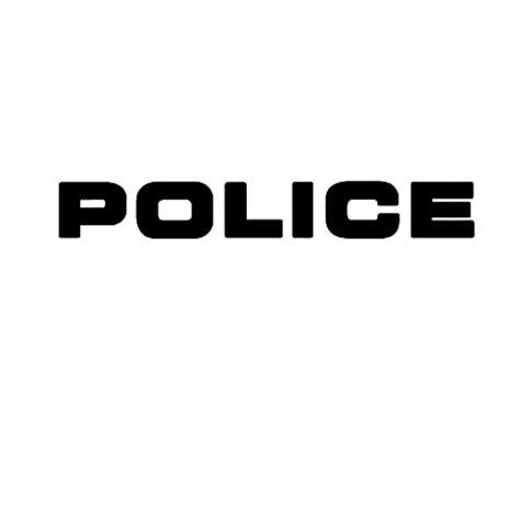 HotMeiNi 12cmx2cm Police Letters Black Vinyl Car Sticker Decal Black/Sliver-in Car Stickers from ...