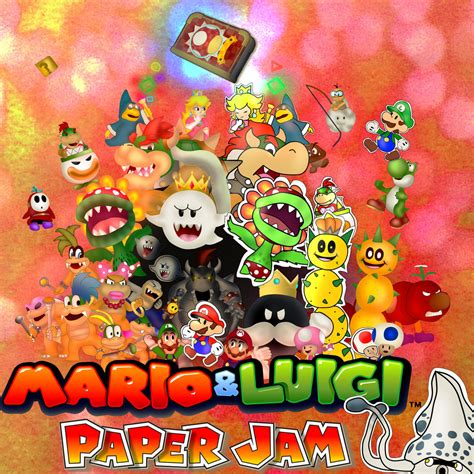 Mario and Luigi paper jam by Carlosparty19 on DeviantArt