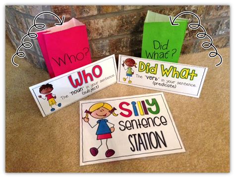 The Silly Sentence Station