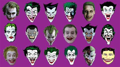 The Evolution of the Joker - Infographic | Geek Culture