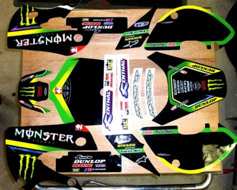 Buy Kawasaki KLX 110 Monster Energy Graphics Kit Only Pro Circuit in Vestal, New York, US, for ...