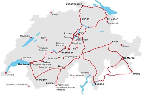 Auf der Grand Train Tour of Switzerland quer durch die Schweiz - Swiss ...