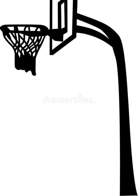 Basketball Hoop Svg, Basketball Backboard Svg, Vector Cut File For Cricut, Silhouette, Pdf Png ...