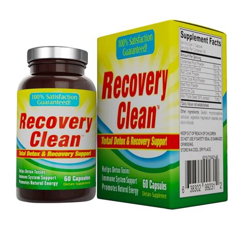 RECOVERY-CLEAN: Herbal Drug Detox / Cleanse / Pills | eBay