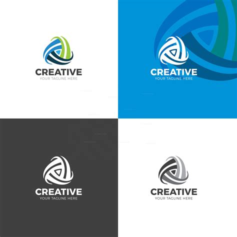 Stylish Modern Logo Design Template – Graphic Mega | Graphic Templates Store