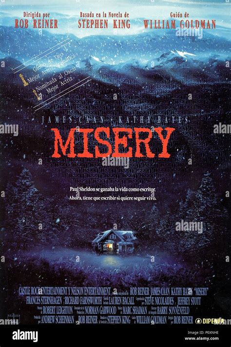 Misery film poster hi-res stock photography and images - Alamy