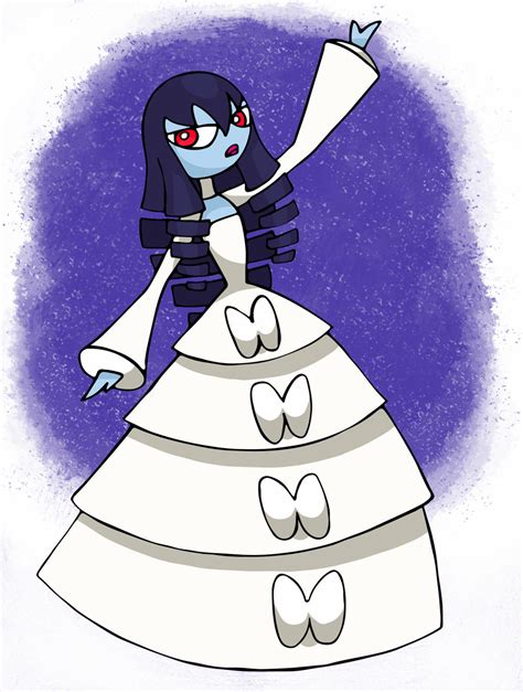 Shiny Mega Gothitelle by YunaUtopia on DeviantArt