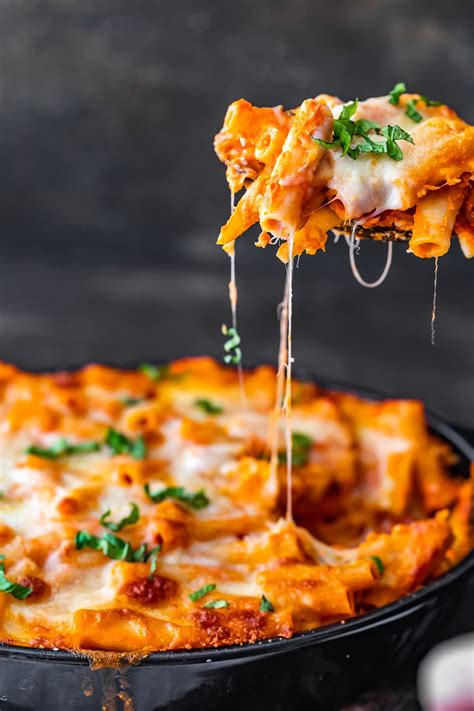 Easy Baked Ziti Recipe {Cheesy Creamy Baked Ziti} - The Cookie Rookie ...