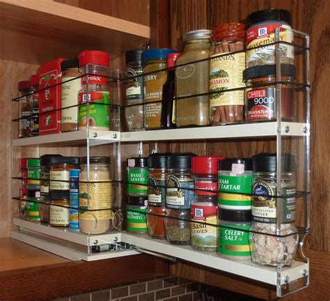 Cabinet Door Spice Racks | Pull Out Spice Racks | Spice Rack Drawer