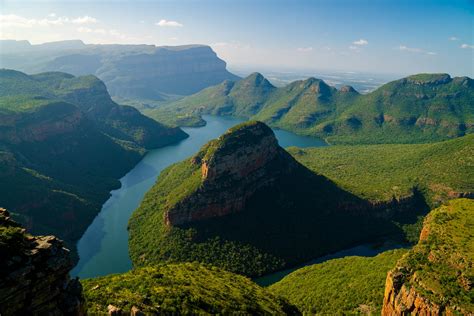 Blyde River Canyon, Mpumalanga, South Africa. Largest green canyon in ...