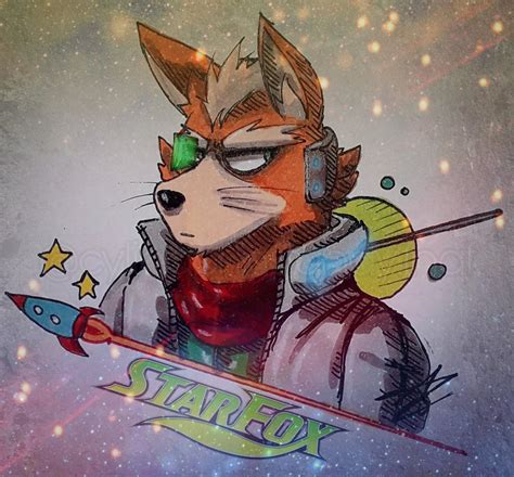 Fox McCloud - Star Fox (my art) : r/starfox