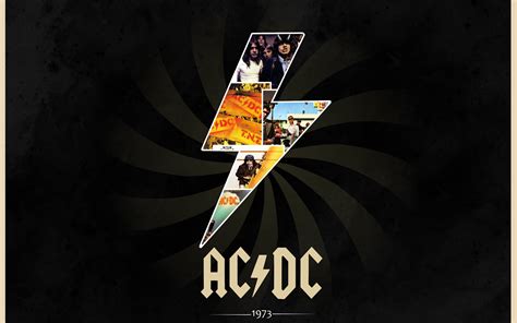 AC DC Back 1973, AC/DC band logo #Music # #logo music band #2K #wallpaper #hdwallpaper #desktop ...