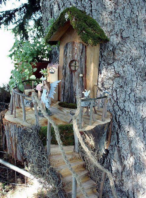 Magical And Best DIY Fairy Garden (4) - Architecturehd | Fairy tree houses, Fairy garden houses ...