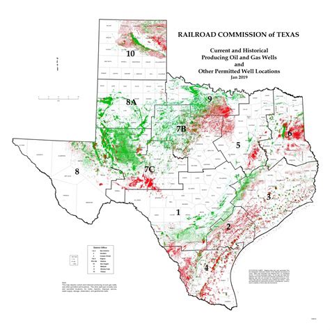 Texas Oil Well Map | Free Printable Maps